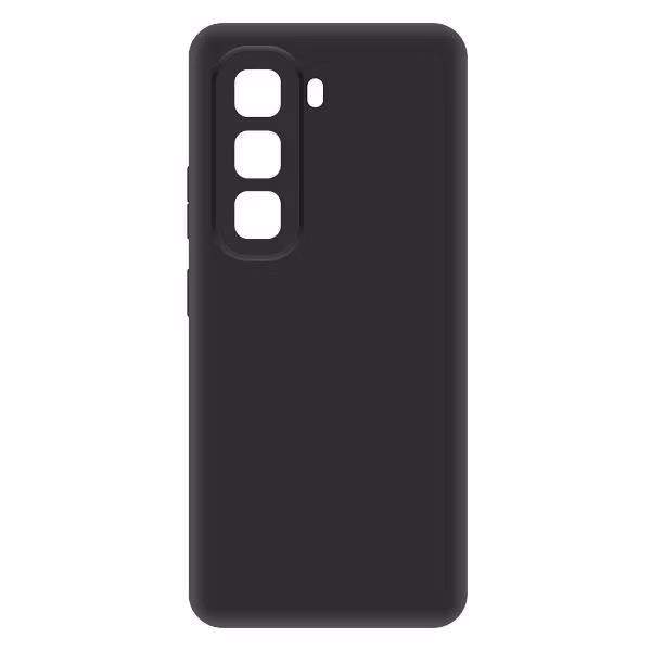 Чехол для смартфона, телефона Krutoff Soft Case Infinix Hot 50 Pro черный