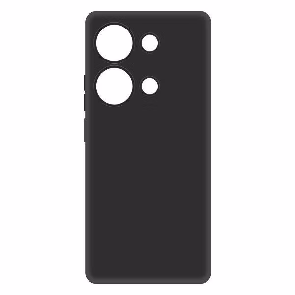 Чехол для смартфона, телефона Krutoff Soft Case Xiaomi Redmi Note 13 Pro 4G/Poco M6 Pro черный
