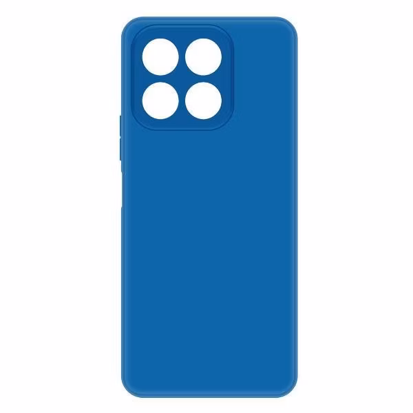 Чехол для смартфона, телефона Krutoff Silicone Case Honor X6b синий