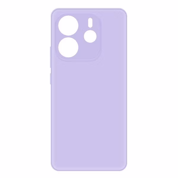 Чехол для смартфона, телефона Krutoff Silicone Case Xiaomi Redmi Note 14 4G фиолетовый