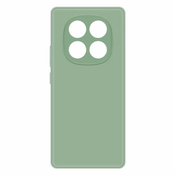 Чехол для смартфона, телефона Krutoff Silicone Case Xiaomi Redmi Note 14 Pro 4G зеленый