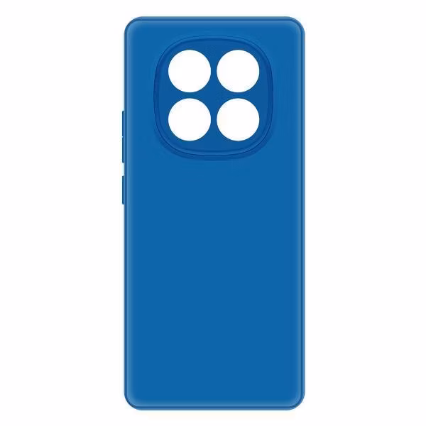 Чехол для смартфона, телефона Krutoff Silicone Case Xiaomi Redmi Note 14 Pro+ 5G синий