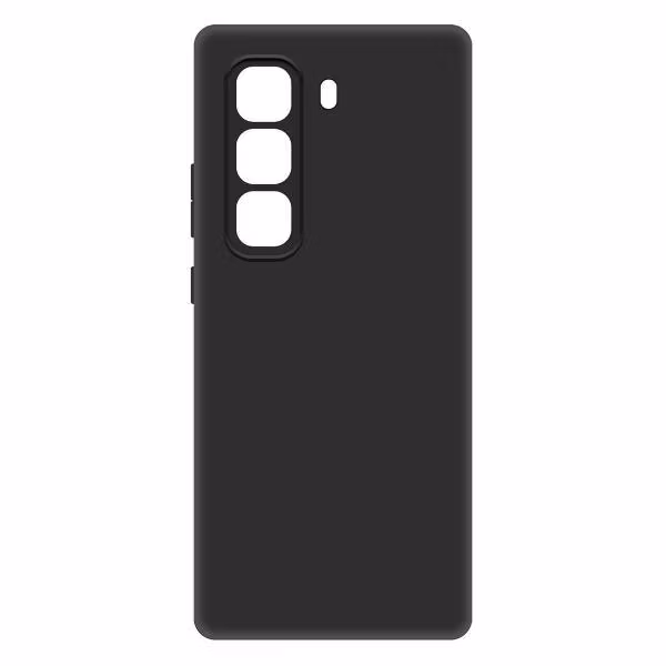 Чехол для смартфона, телефона Krutoff Soft Case Infinix Hot 50 Pro+ черный