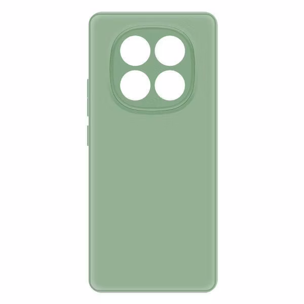 Чехол для смартфона, телефона Krutoff Silicone Case Xiaomi Redmi Note 14 Pro+ 5G зеленый