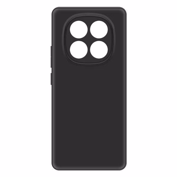 Чехол для смартфона, телефона Krutoff Silicone Case Xiaomi Redmi Note 14 Pro+ 5G черный