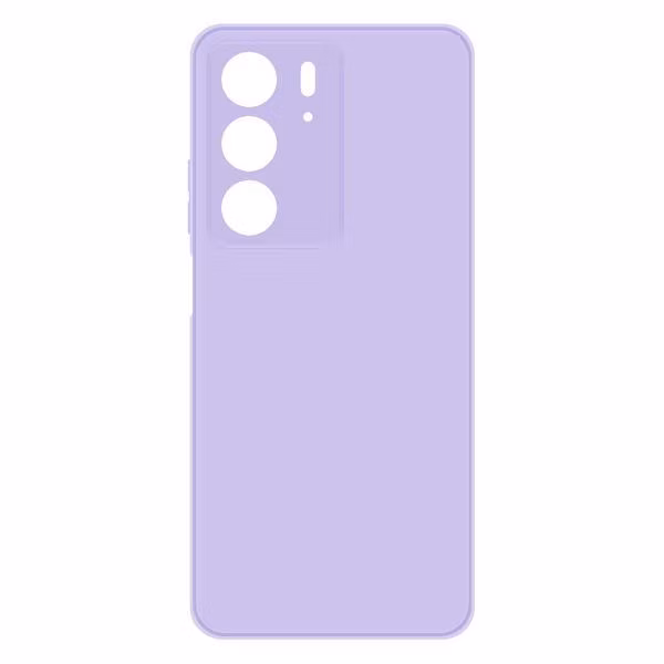 Чехол для смартфона, телефона Krutoff Silicone Case Realme C75 фиолетовый