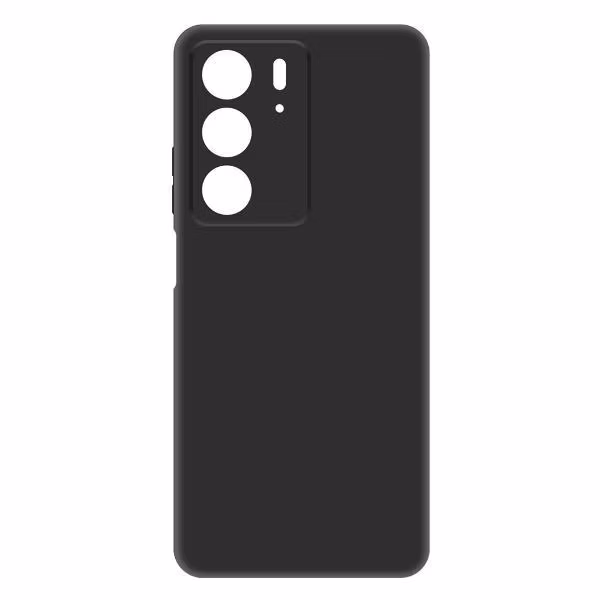 Чехол для смартфона, телефона Krutoff Soft Case Realme C75 черный
