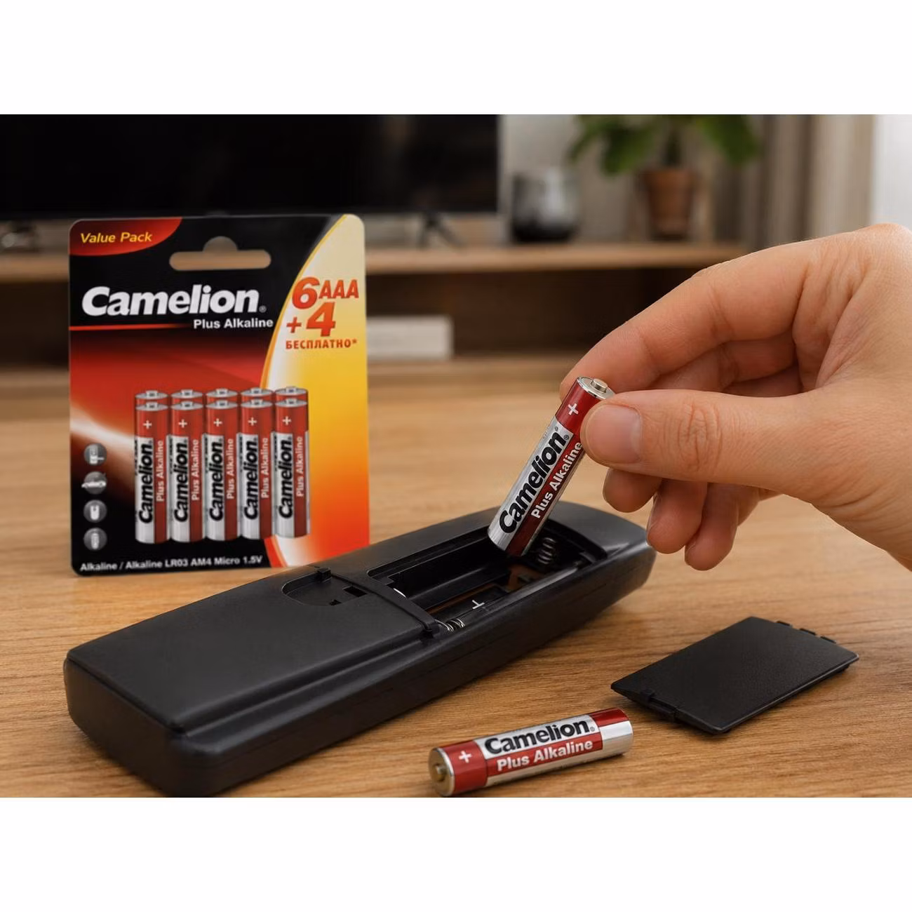 Батарея Camelion LR03-BP6+4 ААА