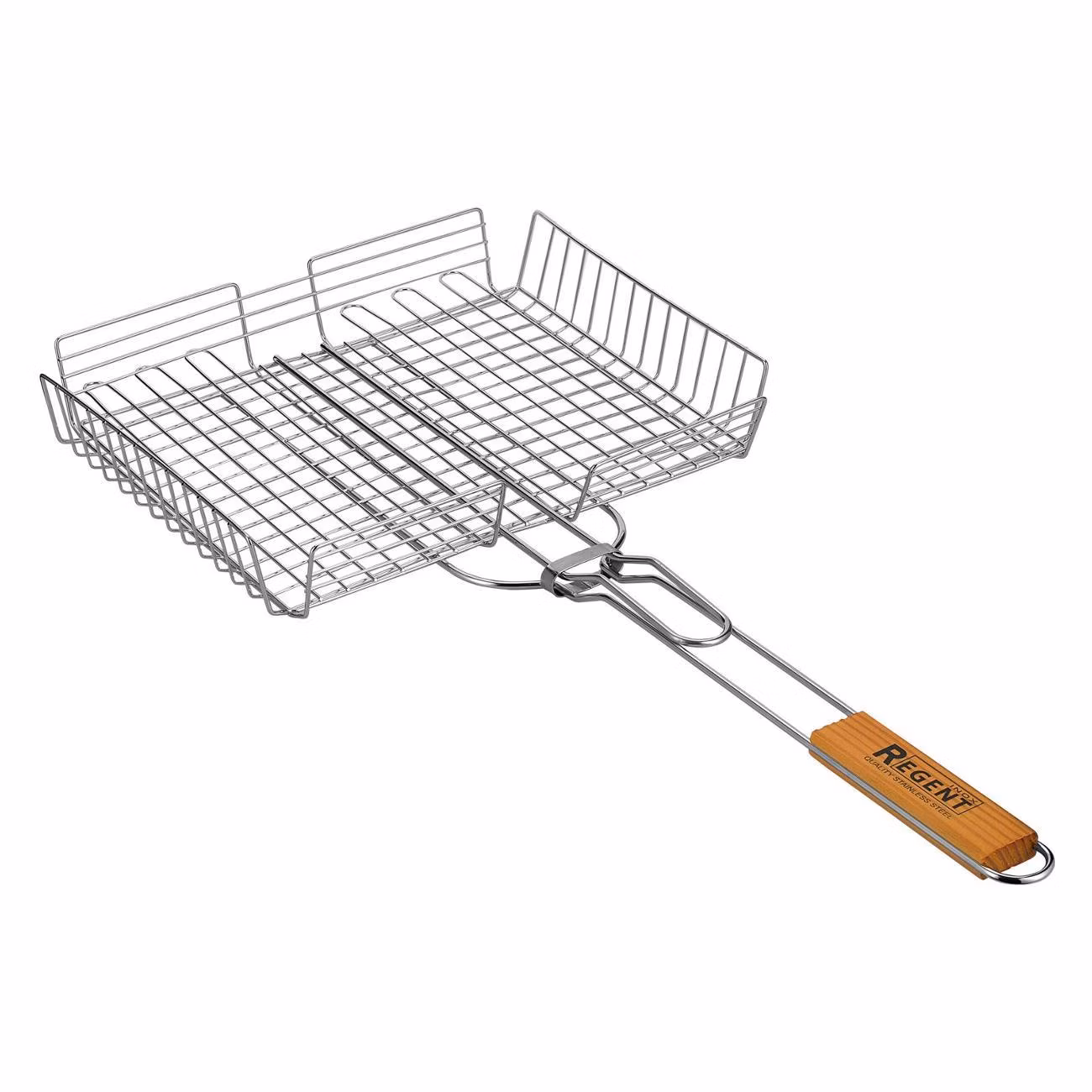 Решетка-гриль 32х23х5.5см REGENT inox PICNIC