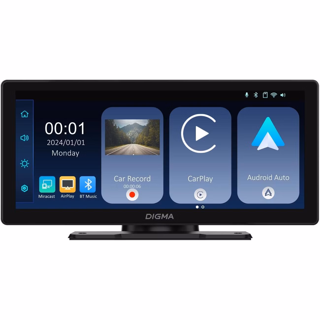 Автомобильный монитор Digma Smart Play SP1000С