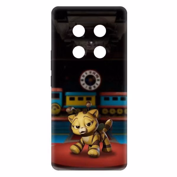 Чехол для смартфона, телефона Krutoff Хаги Ваги - Кошка-Пчёлка Honor X60 Pro