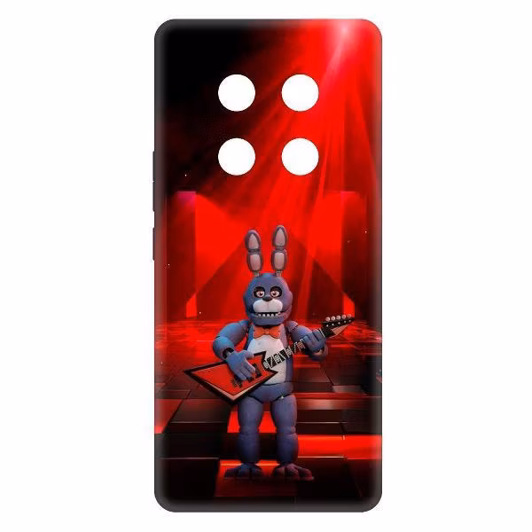 Чехол для смартфона, телефона Krutoff ФНАФ - Бонни с гитарой Honor X60 Pro
