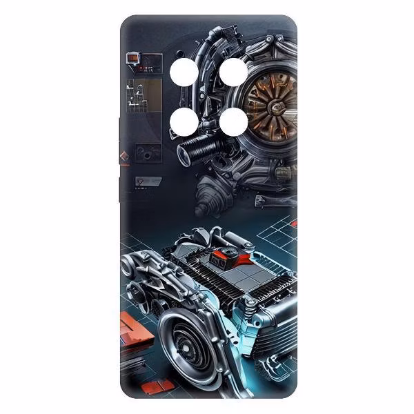 Чехол для смартфона, телефона Krutoff Моторы Honor X60 Pro