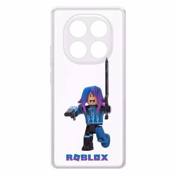 Чехол для смартфона, телефона Krutoff Roblox-Паркурщик Xiaomi Redmi Note 14 Pro 4G