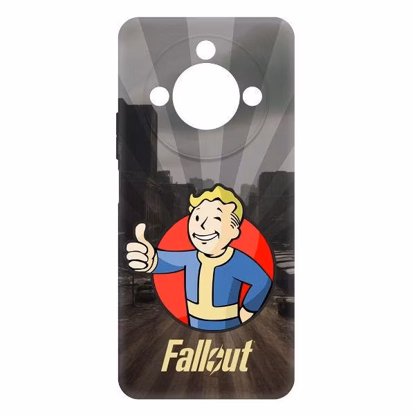 Чехол для смартфона, телефона Krutoff Fallout Волт-бой Honor X9c Smart
