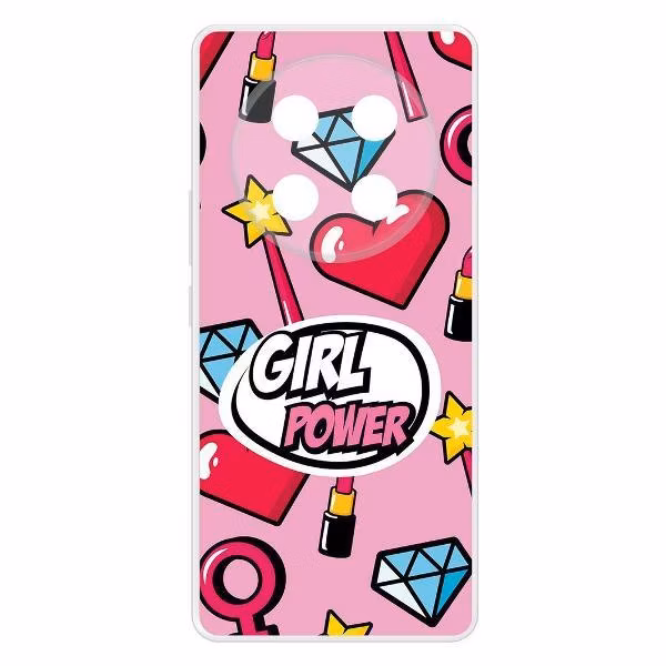 Чехол для смартфона, телефона Krutoff Girl Power Honor X60 Pro