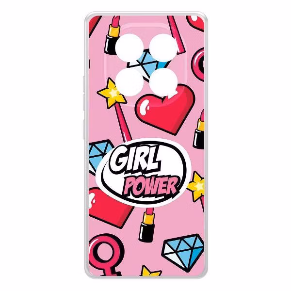 Чехол для смартфона, телефона Krutoff Girl Power Xiaomi Redmi Note 14 Pro 4G