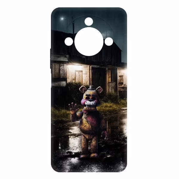 Чехол для смартфона, телефона Krutoff ФНАФ - Фредди под дождем Honor X9c Smart