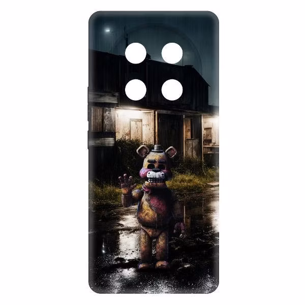 Чехол для смартфона, телефона Krutoff ФНАФ - Фредди под дождем Honor X9c