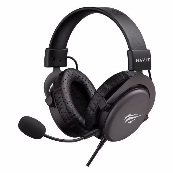 Игровые наушники Havit H2015d черный+Ochre