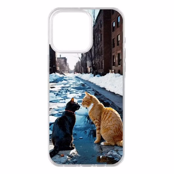 Чехол для смартфона, телефона Krutoff Мартовские коты iPhone 15 Pro Max