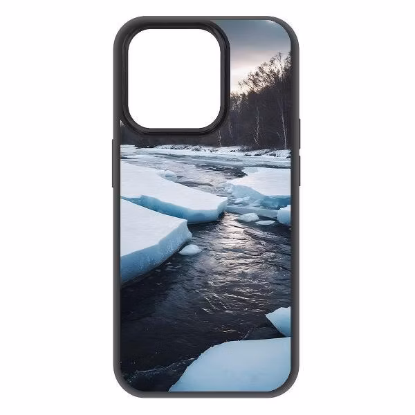 Чехол для смартфона, телефона Krutoff Черно-белый щенок для iPhone 15 Pro Max (599221)