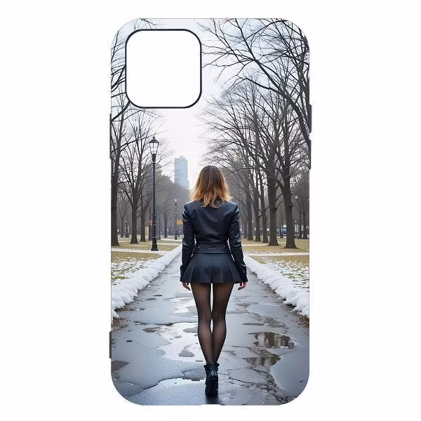 Чехол для смартфона, телефона Krutoff Весна в городе iPhone 11 Pro черный