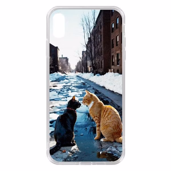 Чехол для смартфона, телефона Krutoff для Мартовские коты iPhone XS Max