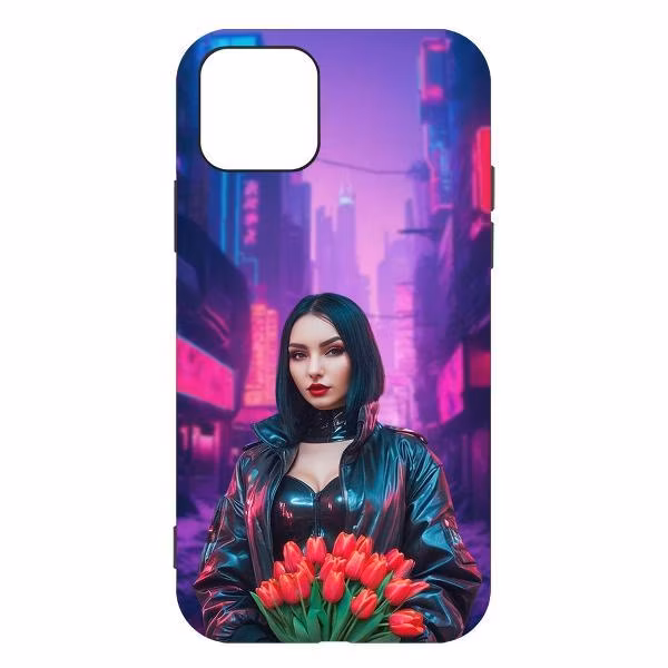 Чехол для смартфона, телефона Krutoff Киберпанк-весна iPhone 11 Pro черный