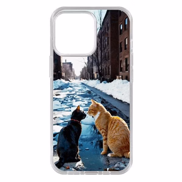 Чехол для смартфона, телефона Krutoff для Мартовские коты iPhone 14 Pro Max