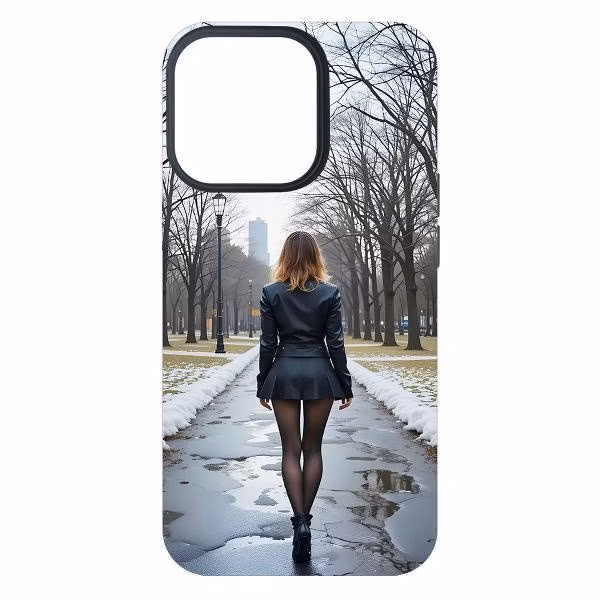 Чехол для смартфона, телефона Krutoff Авокадо Пара для iPhone 16 черный (599191)