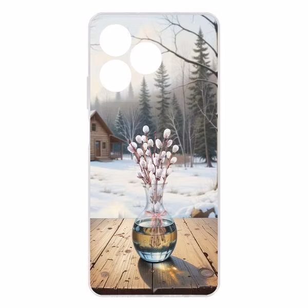 Чехол для смартфона, телефона Krutoff Масленица Xiaomi Redmi Note 13 Pro 5G