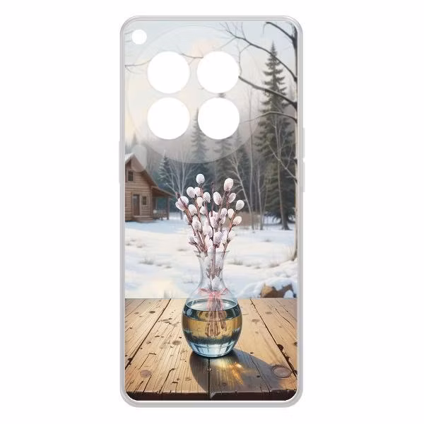 Чехол для смартфона, телефона Krutoff Весенний ледоход ITEL P38 Pro
