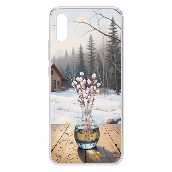 Чехол для смартфона, телефона Krutoff Верба Xiaomi Redmi 9A