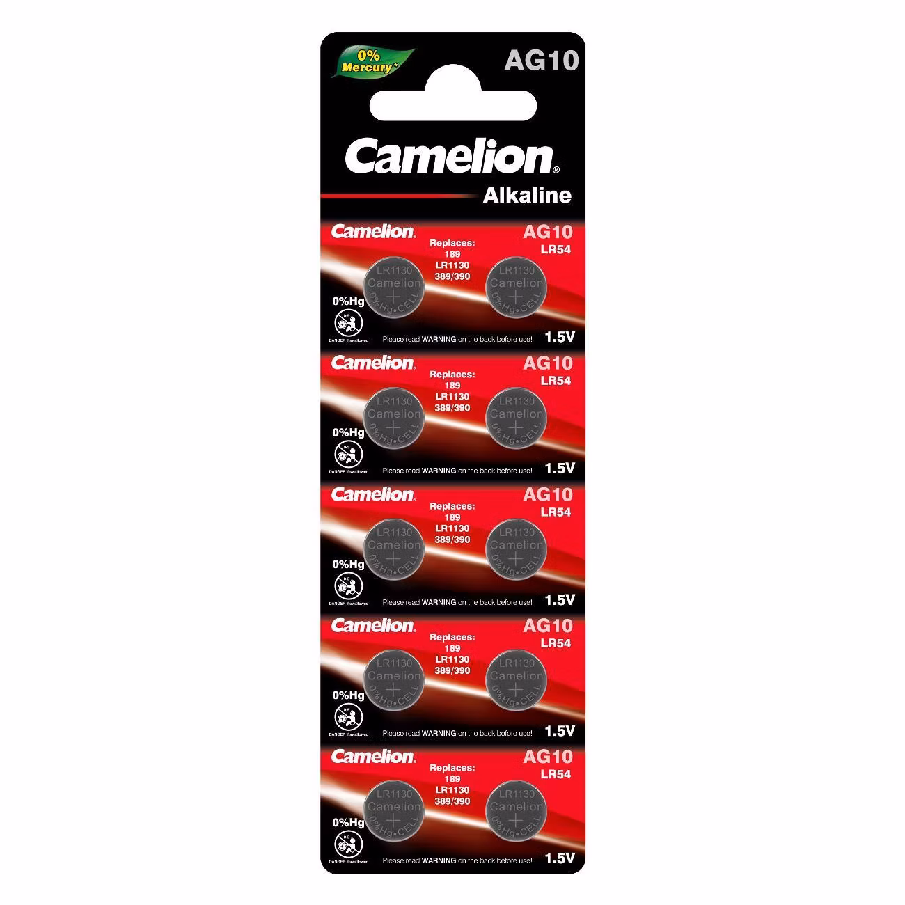 Батарея Camelion AG10-BP10