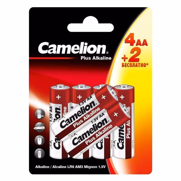 Батарея Camelion 4+2LR6-BP