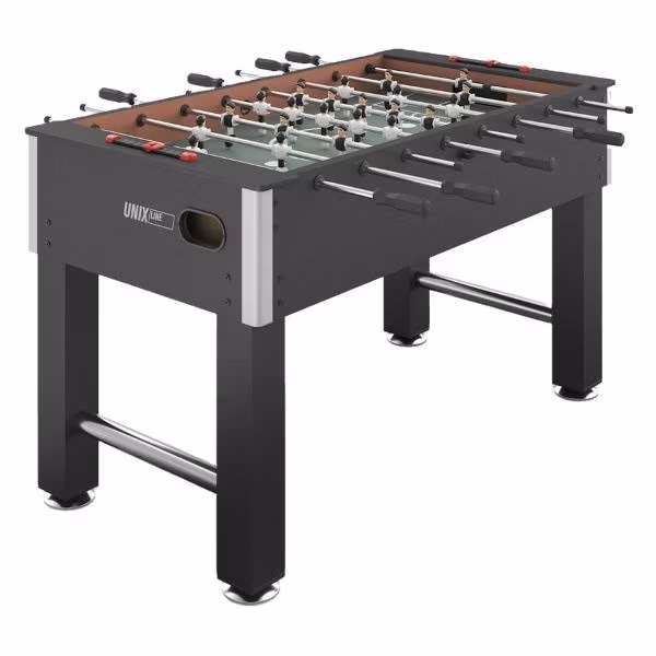 Игровой стол UNIX line Футбол Кикер 140х74 cм, настольная игра для детей и взрослых, большой настольный футбол