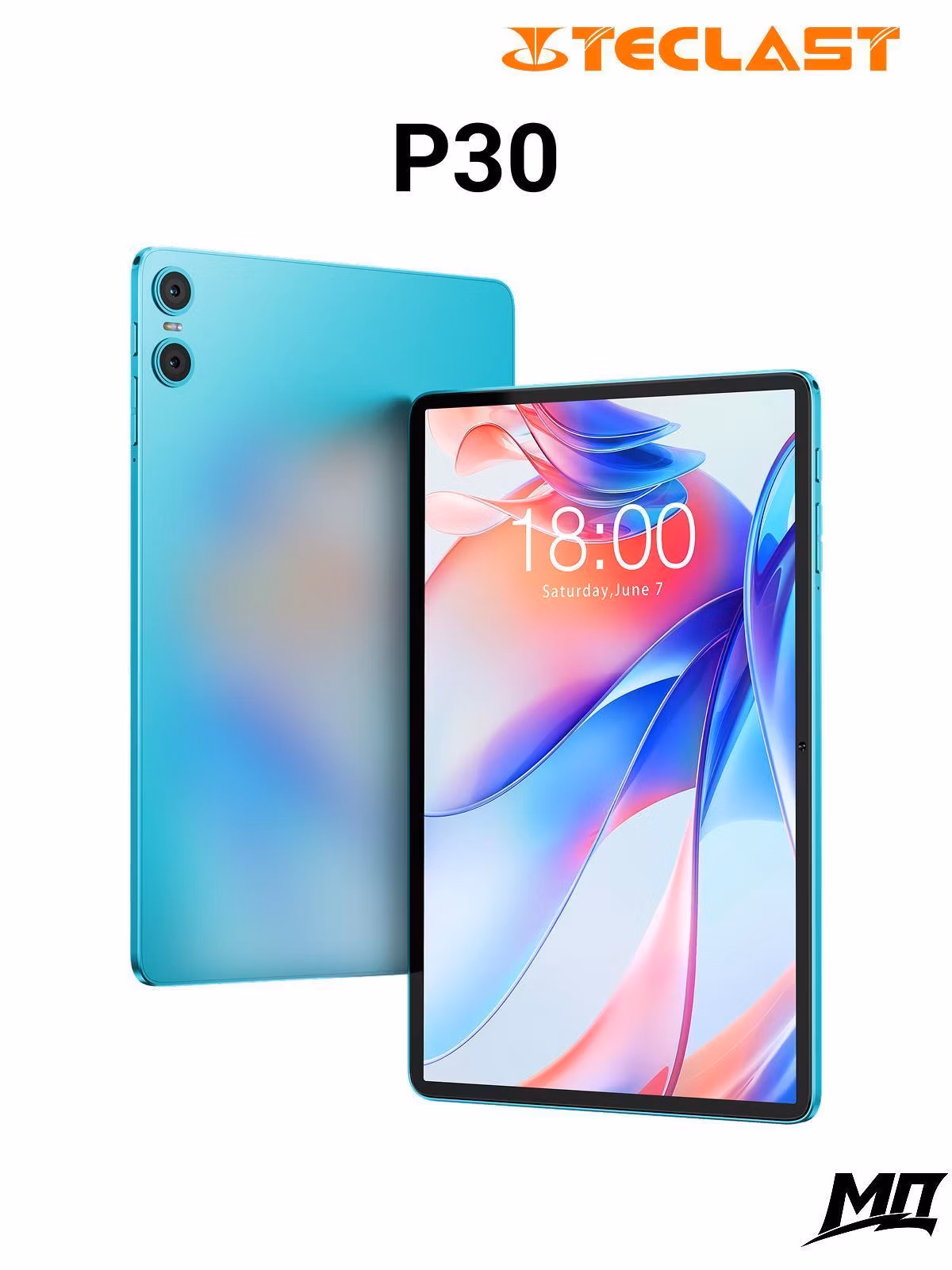 Планшет Teclast P30 10.1'', 4+128ГБ, Wifi Only, Android 16
