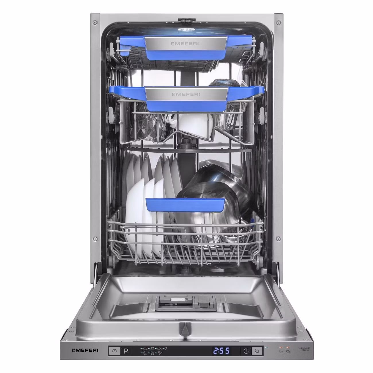 Посудомоечная машина узкая встраиваемая MEFERI MDW4573 COMFORT