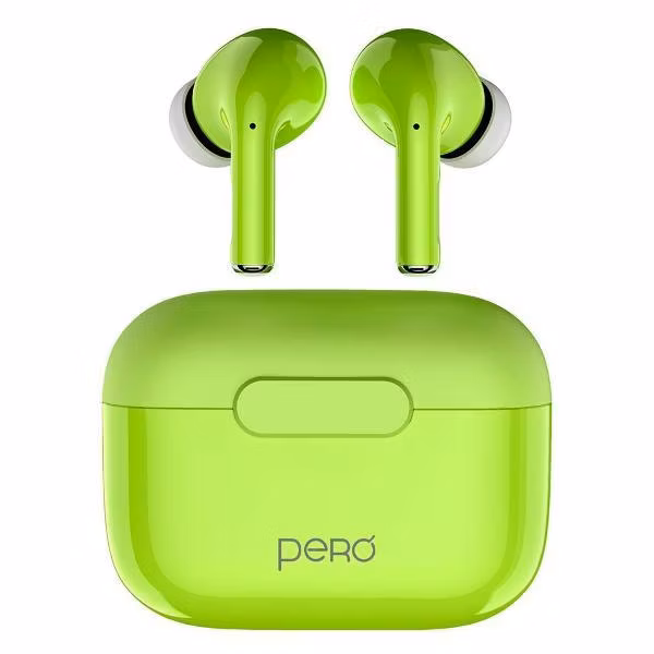 Наушники True Wireless Pero TWS06 COMFORT Green