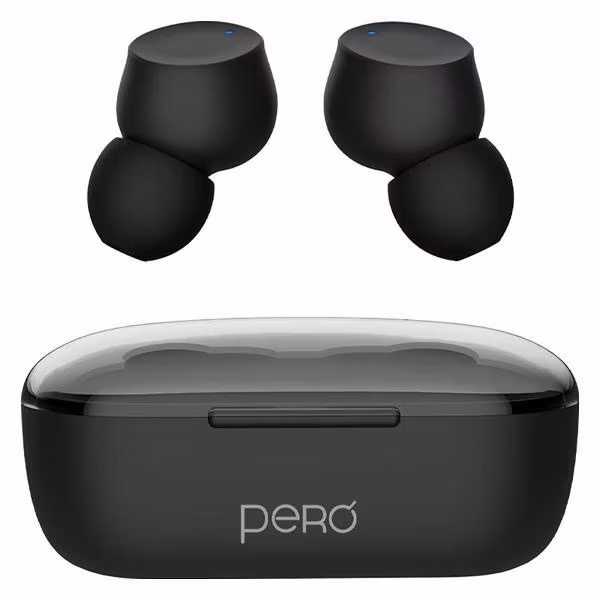 Наушники True Wireless Pero TWS07 INVISIBLE Black