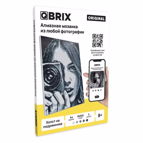Настольная игра QBRIX фото-мозаика ORIGINAL А4